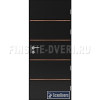 Входные двери в коттедж Scandoors М011Wood
