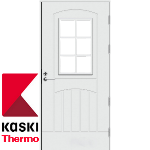 Входная дверь со стеклом Kaski ST2000L THERMO