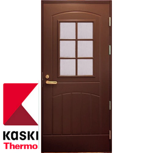 Входная дверь Kaski ST2000L THERMO коричневая