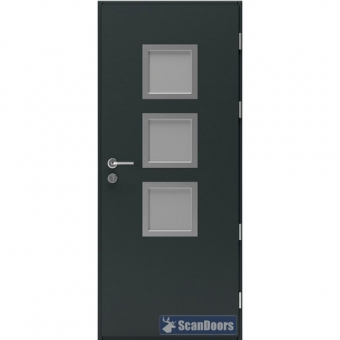 Теплая дверь Scandoors МW016-P