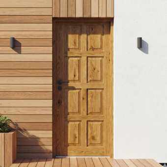 Входные двери из массива Scandoors Wood C02