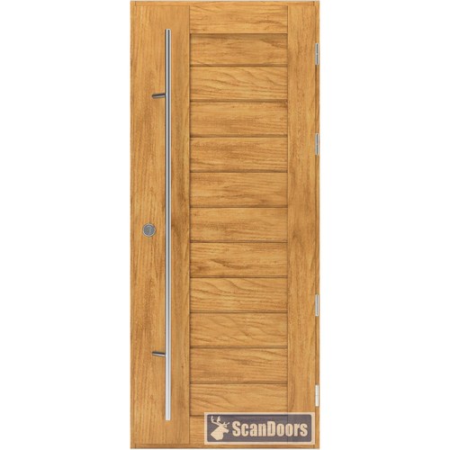 Входные двери из лиственницы Scandoors ArcticWood М05