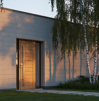 Двери из массива дуба Scandoors Wood М05