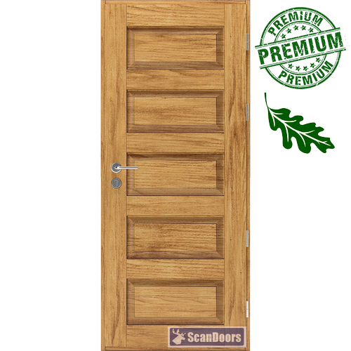 Входные Дубовые двери Scandoors Wood C06