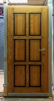 Входная двреь из массива дуба Scandoors Wood С09
