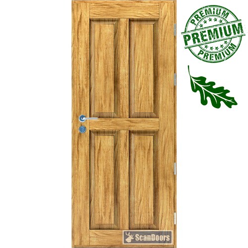 Входные двери из массива дуба Scandoors Wood C01