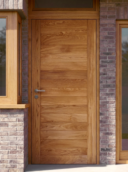 Входная дверь из массива дерева Scandoors Wood F03