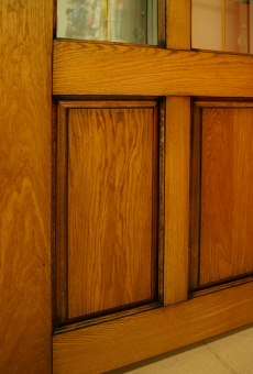 Входная дверь из дуба на веранду Scandoors Wood CW021