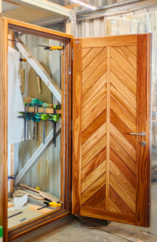 Скандинавские двери из дуба Scandoors Wood F01