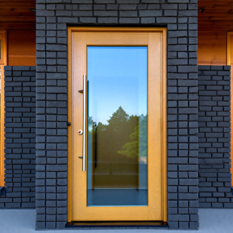 Дверь на террасу из массива дуба Scandoors Wood MW023