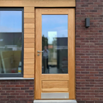 Террасные двери из дуба Scandoors Wood СW022