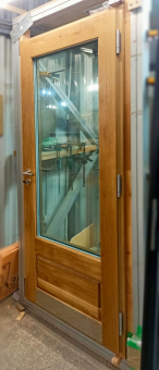 Террасные двери из дуба Scandoors Wood СW022