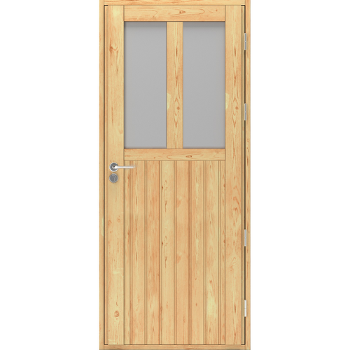 Входные двери сосновые Scandi Plus W09