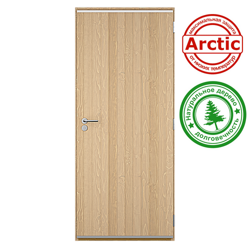 Входная дверь из термодерева Scandoors Planken 015V Термоосина Экстра STS