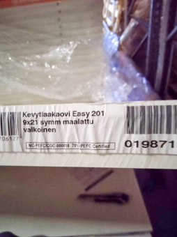 Дверь финская белая Swedoor JELD-WEN N201 c коробкой