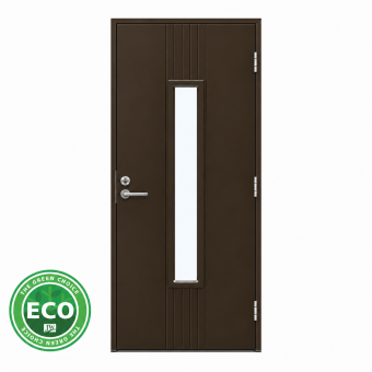 Входная дверь SWEDOOR by Jeld-Wen Function Azov Eco, тёмно-коричневая, со стеклопакетом.                       ChatGPT может допускать ошибки. Проверяйте важную информацию.